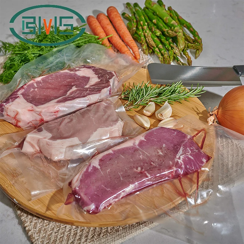 Høy klarhet 3 Side SEAL Vacuum Bag
